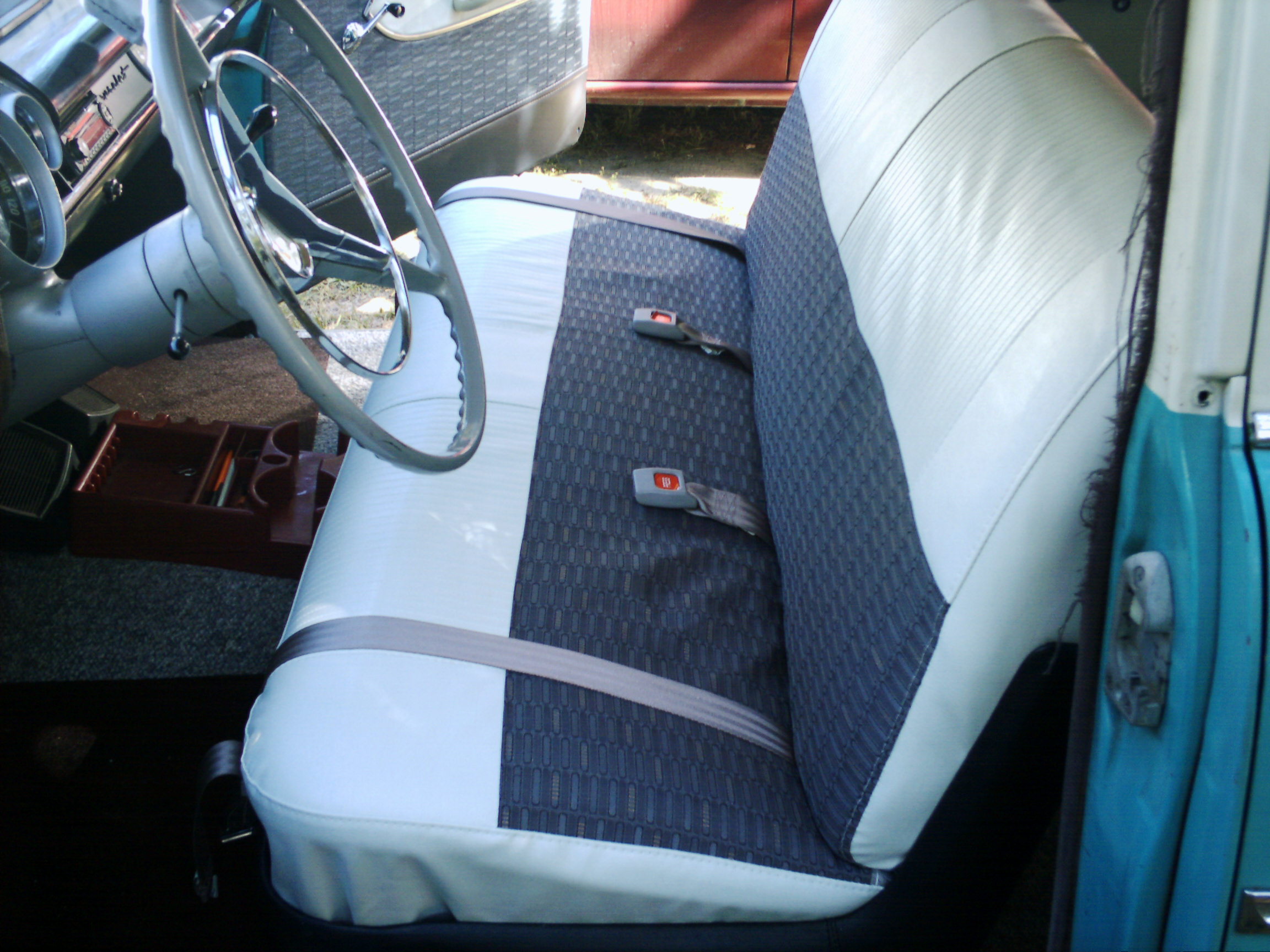 57 Chevy Seat Covers - Velcromag